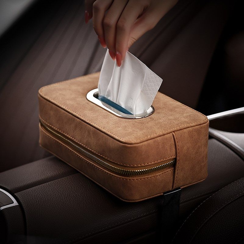 羊巴皮汽车纸巾盒男座椅背扶手箱抽纸盒车用内饰用品车载纸巾袋,汽车用品/电子/清洗/改装,车用纸巾盒/套,淘宝优惠券,粉丝福利购,淘宝优惠卷