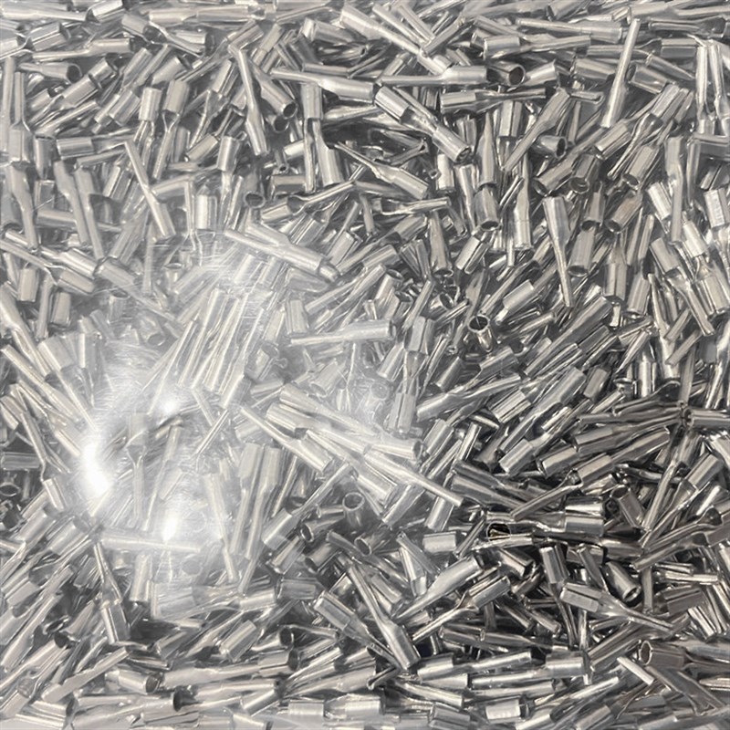 PTN1.25-10 针形裸端子 冷压针形接线端子 黄铜 插针线鼻子1000只