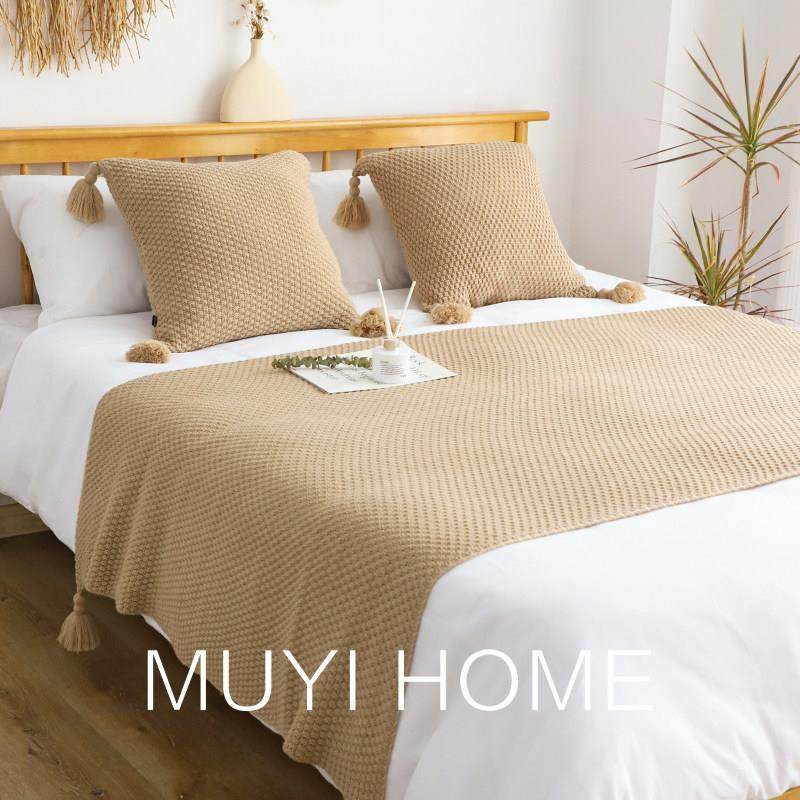 复古大吊穗床尾毯民宿床尾巾客厅沙发毯盖毯办公室午睡毯酒店毛毯,床上用品,休闲毯/毛毯/绒毯,淘宝优惠券,粉丝福利购,淘宝优惠卷