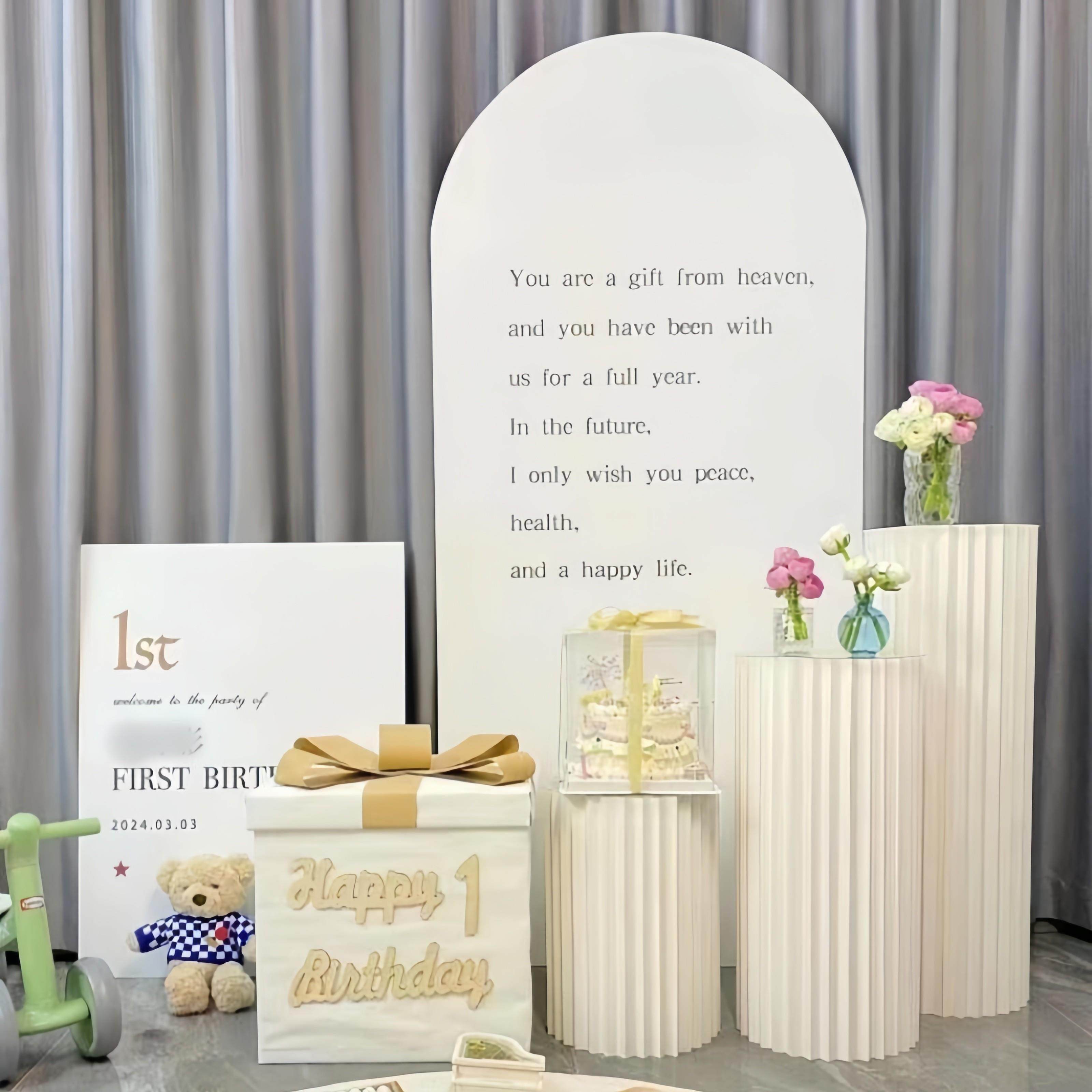 白色背景周岁生日布置周岁礼宴男孩女孩背景墙kt板装饰场景定制,节庆用品/礼品,装扮布置套餐,淘宝优惠券,粉丝福利购,淘宝优惠卷