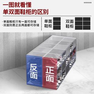 不锈钢鞋 柜现 柜无尘车间食品厂员工更鞋 柜实验室单面双面带门换鞋