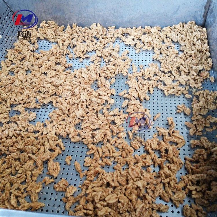 全自动电加热核桃仁油炸机 豆泡油水混合油炸锅 薯条薄脆油炸机现
