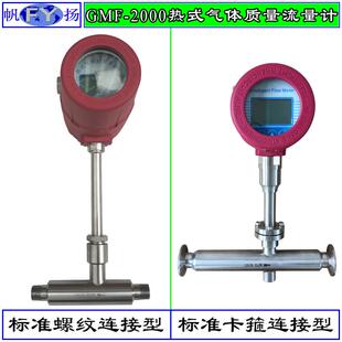GMF2000质量流量计 氮气氧气 气体质量流量计 热式