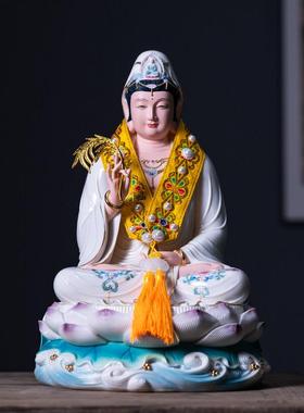 采购产品佛像，卡苏贵，凤冠，观音菩萨，披风，披风，仙女佛堂装