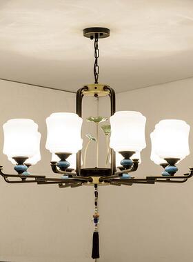 新中式灯具客厅灯中国风复古家用卧室书房酒店大厅茶楼餐厅吊灯