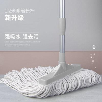 传统拖把布条棉纱吸水墩布大号家用木地板普通拖把老式厨房拖地用