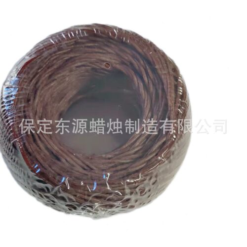 直销2mm麻纤维蜂蜡蜡烛芯 diy wicks 材料香薰 200英尺（61米）