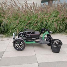 电动三轮车小型家用折叠三轮车单人轻T便锂电代步车