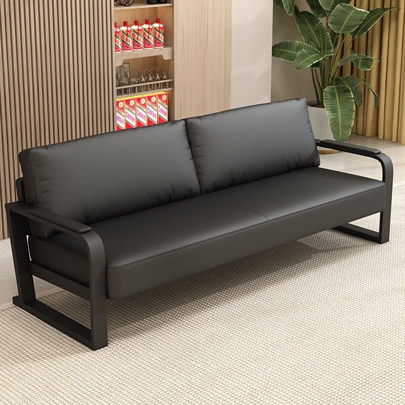 办公沙发茶几组合简约商务接待铁艺办公室三人位会客休息皮艺沙发,商业/办公家具,沙发,淘宝优惠券,粉丝福利购,淘宝优惠卷