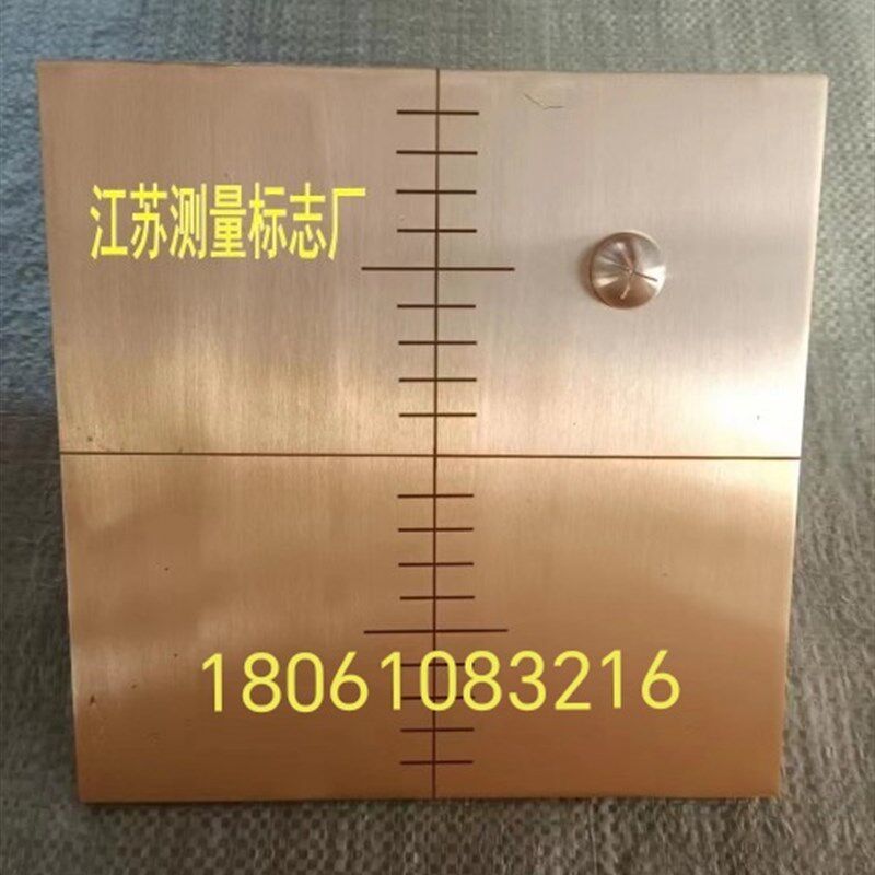 中心标板铜沉降观测点标志位移控制点沉陷U位移标点基准点