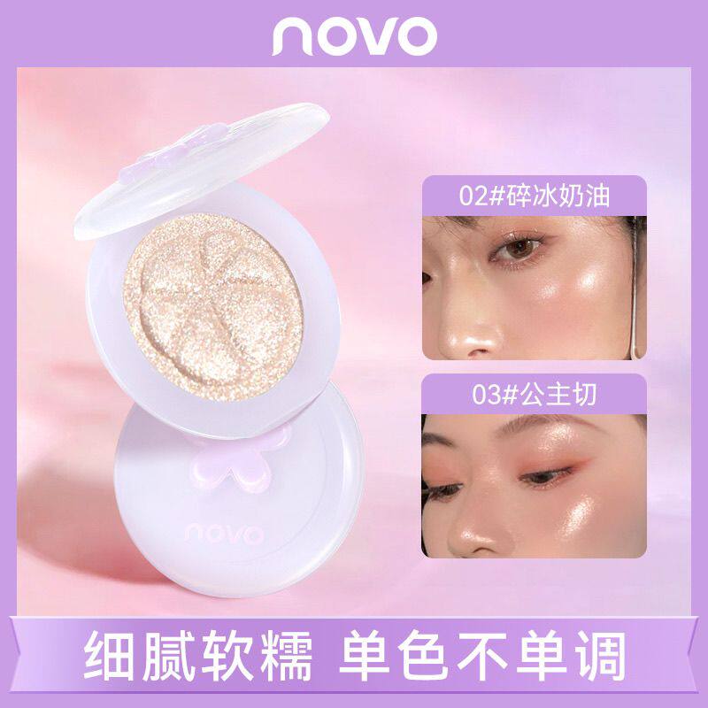 NOVO极昼星河单色变色龙高光粉