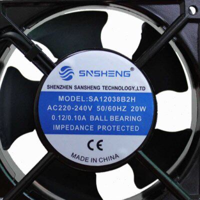 全新SNSHENG SA12038B2H/S2H/B3H AC220V 20W 12025 散热风扇9225
