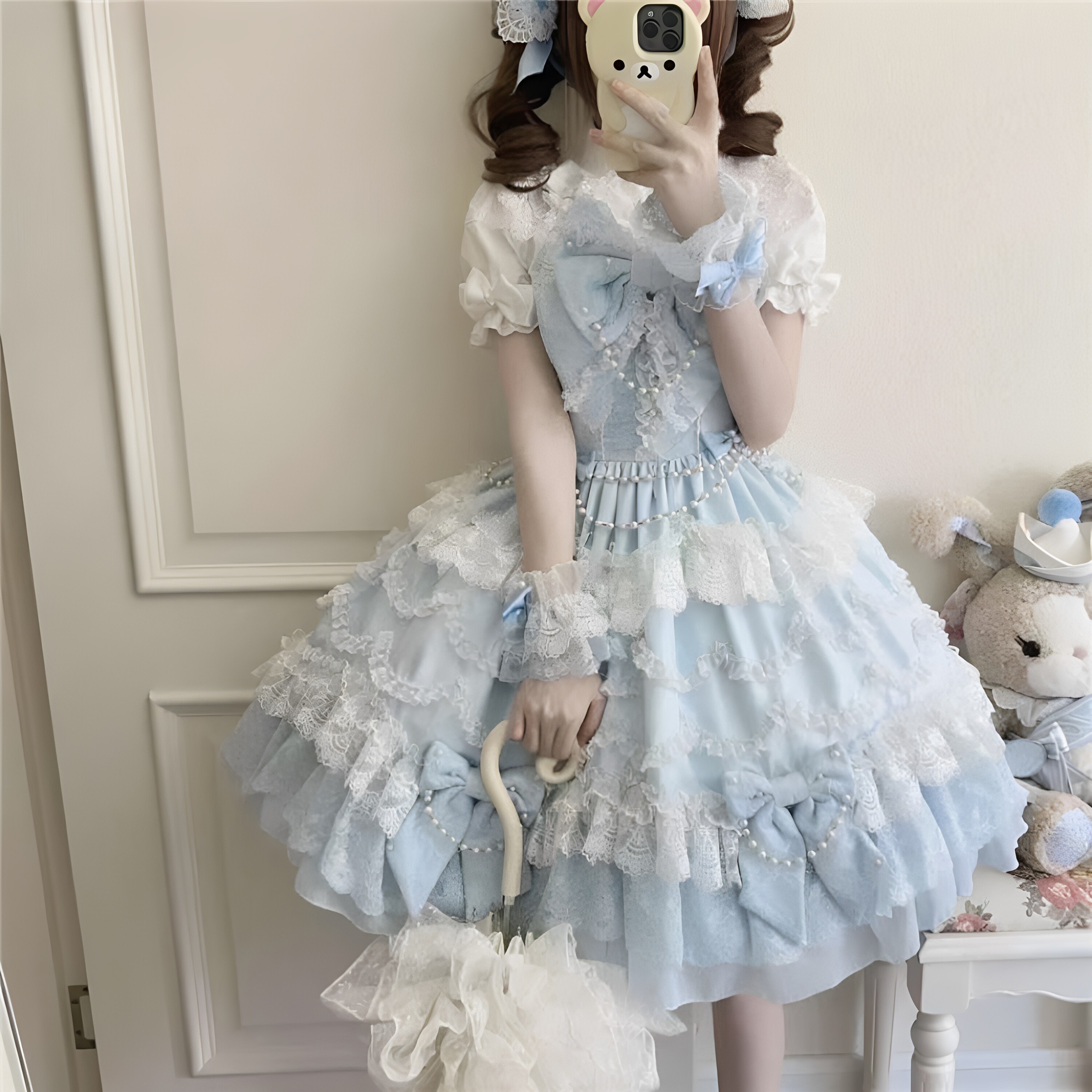 昭和doll古早风lolita连衣裙