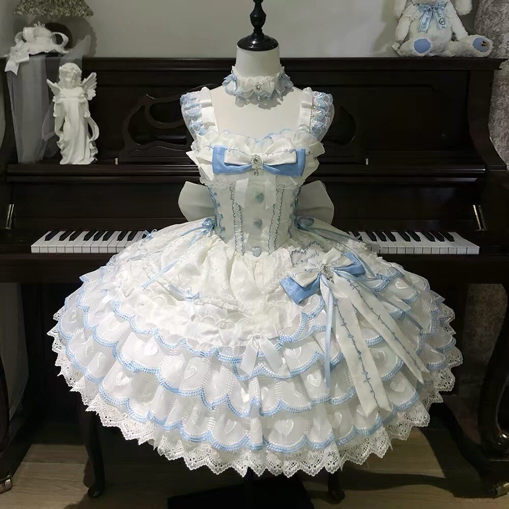 芙蝶结原创芙梦曲洛丽塔裙