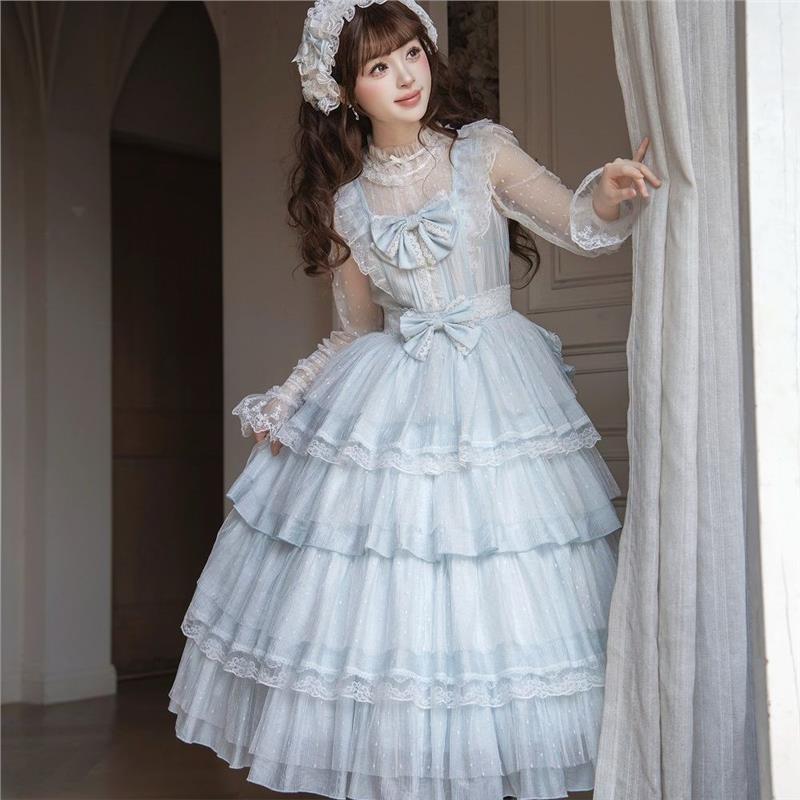 甜心梦境原创lolita全款现货洛丽塔连衣裙op古早感doll感日常洋装