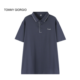 【花花推荐】【Tommy Giorgio】【送人良品】男式K皱POLO衫2538