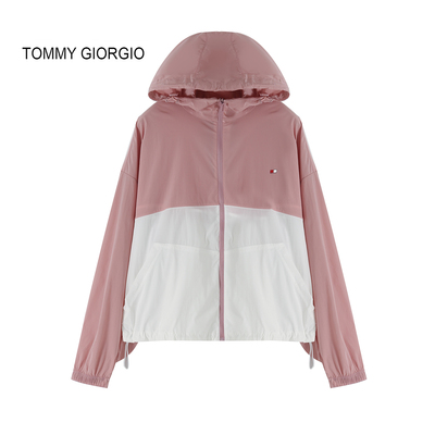 【Tommy Giorgio3】早春女式防晒撞色小外套 6991