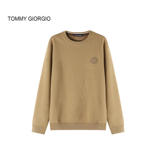 【Tommy Giorgio】加绒英伦圆领卫衣3413