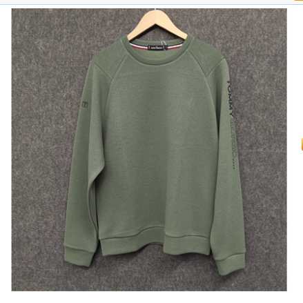 [Tommy Giorgio]圆领情侣款卫衣字母立体胶印3103