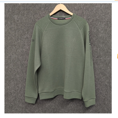 [Tommy Giorgio]圆领情侣款卫衣字母立体胶印3103