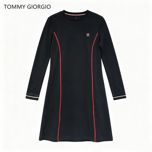 【Tommy Giorgio 】圆领棉休闲女式连衣裙3607