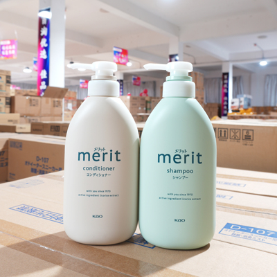 花王Merit无硅油控油去屑洗发水