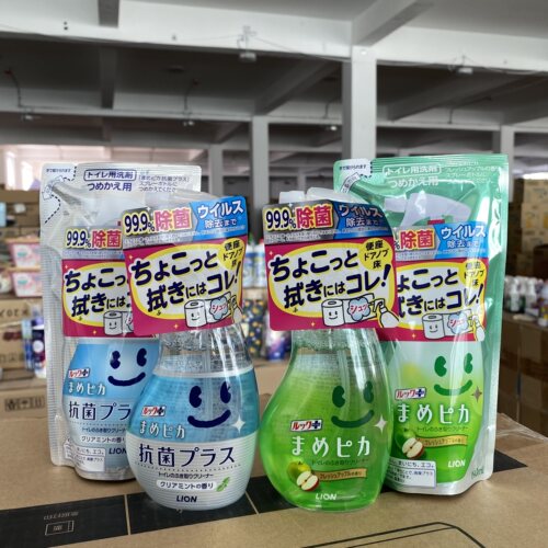 日本狮王马桶坐便圈盖清洁剂