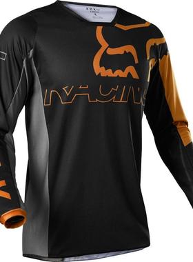 新款FOX速降服长袖速干透气骑行越野服上衣