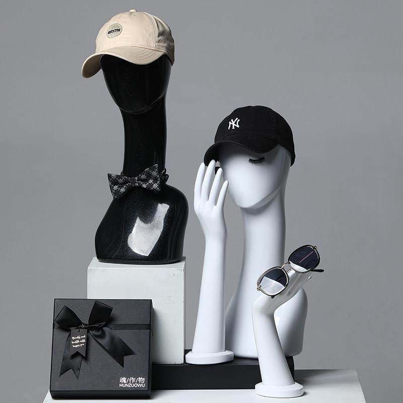 543服装店头部模型头台假手道具帽子围巾珠宝首饰衣帽陈列展示架,商业/办公家具,落地衣帽架,淘宝优惠券,粉丝福利购,淘宝优惠卷