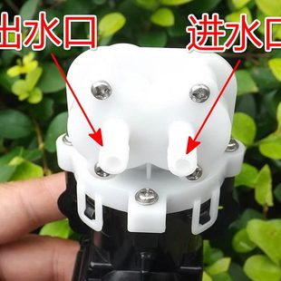 流 微型 直隔膜泵 压力泵吸高压水泵 12V水泵 自拆机活塞小型