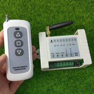 控制器36V键际米限位201024V配遥控开关器2带12V路无线48V实