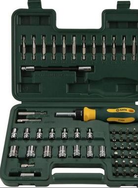 SATA世达五金工具60件6.3系列套筒及旋具头组套09324其它金烨