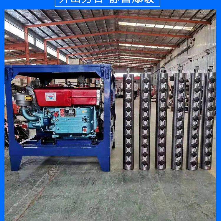 开山用岩石劈裂棒 隧道掘进开挖劈裂棒 大型岩石劈裂机