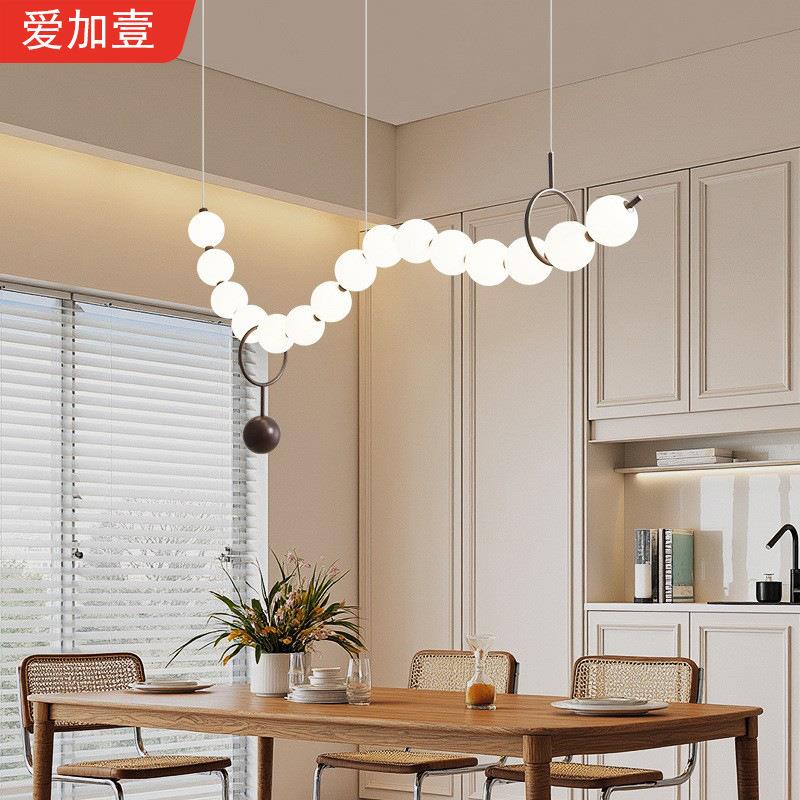 法式中古风餐厅珍珠灯复古创意氛围珍珠灯简约高级感书房装饰灯
