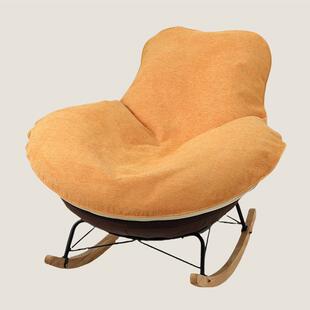 单个椅子替换套罩盖布摇椅懒人躺椅垫坐垫龙虾椅防滑椅套摇摇椅垫