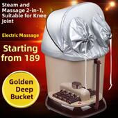 足浴桶小腿高深冲膝足浴全自动按摩电动足浴加热家庭恒温