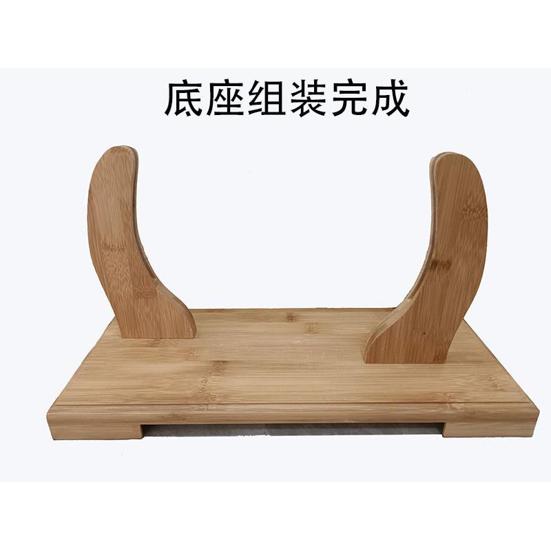 大折扇架子底座中式古风装饰扇扇托广告定制扇子展示台装饰扇摆件