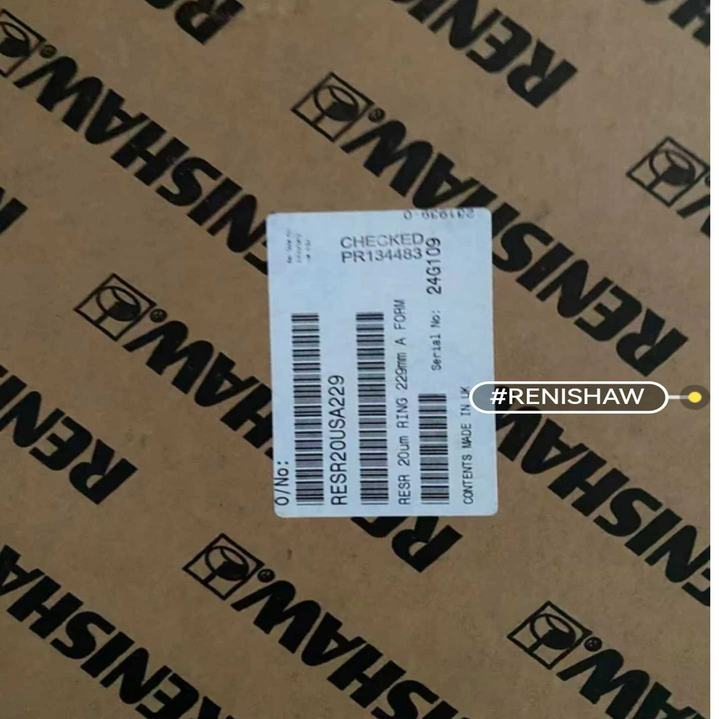 【议价】英国雷尼绍RENSHAW圆光栅RESR20USA229适用