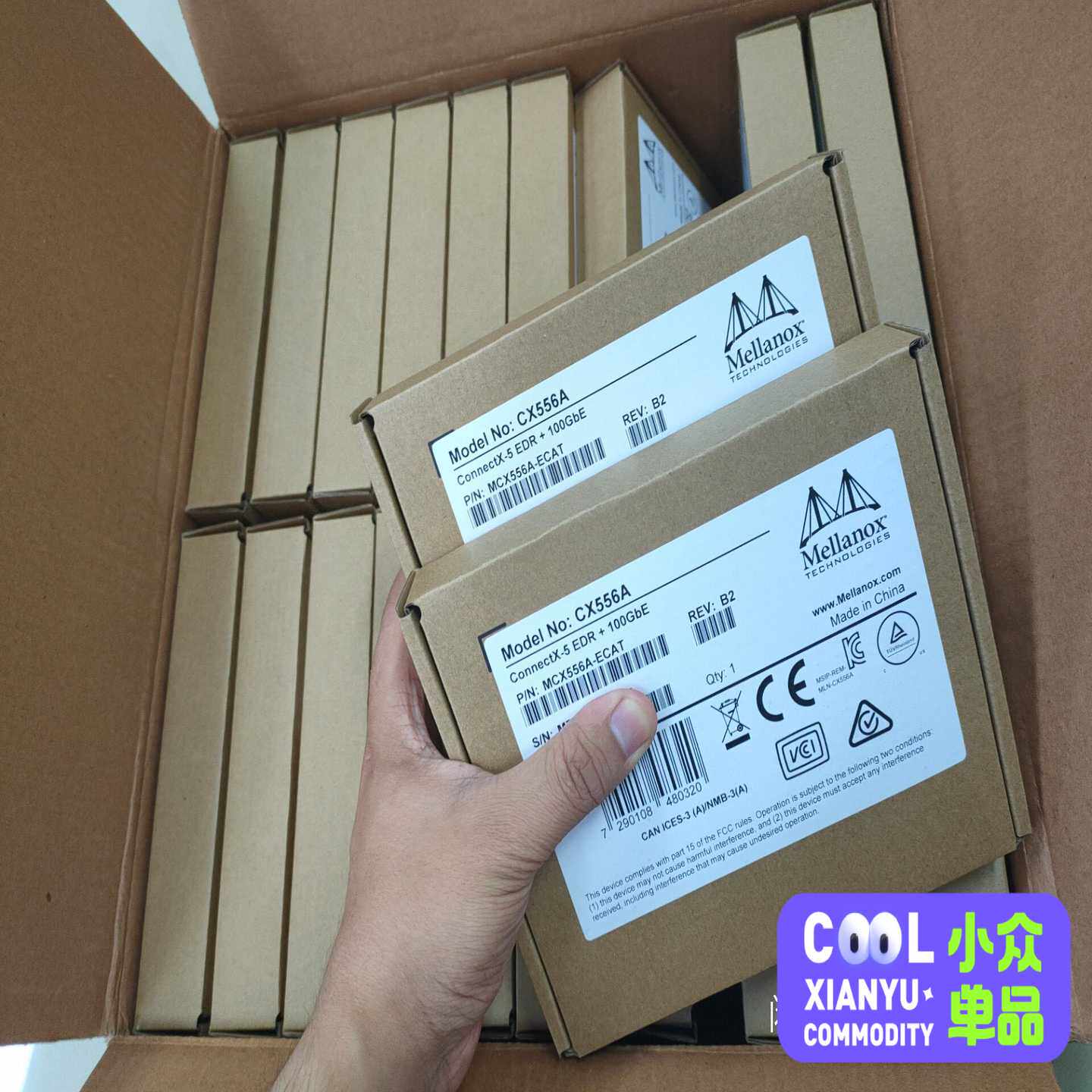 (询价)Mellanox MCX555A-ECAT 单口