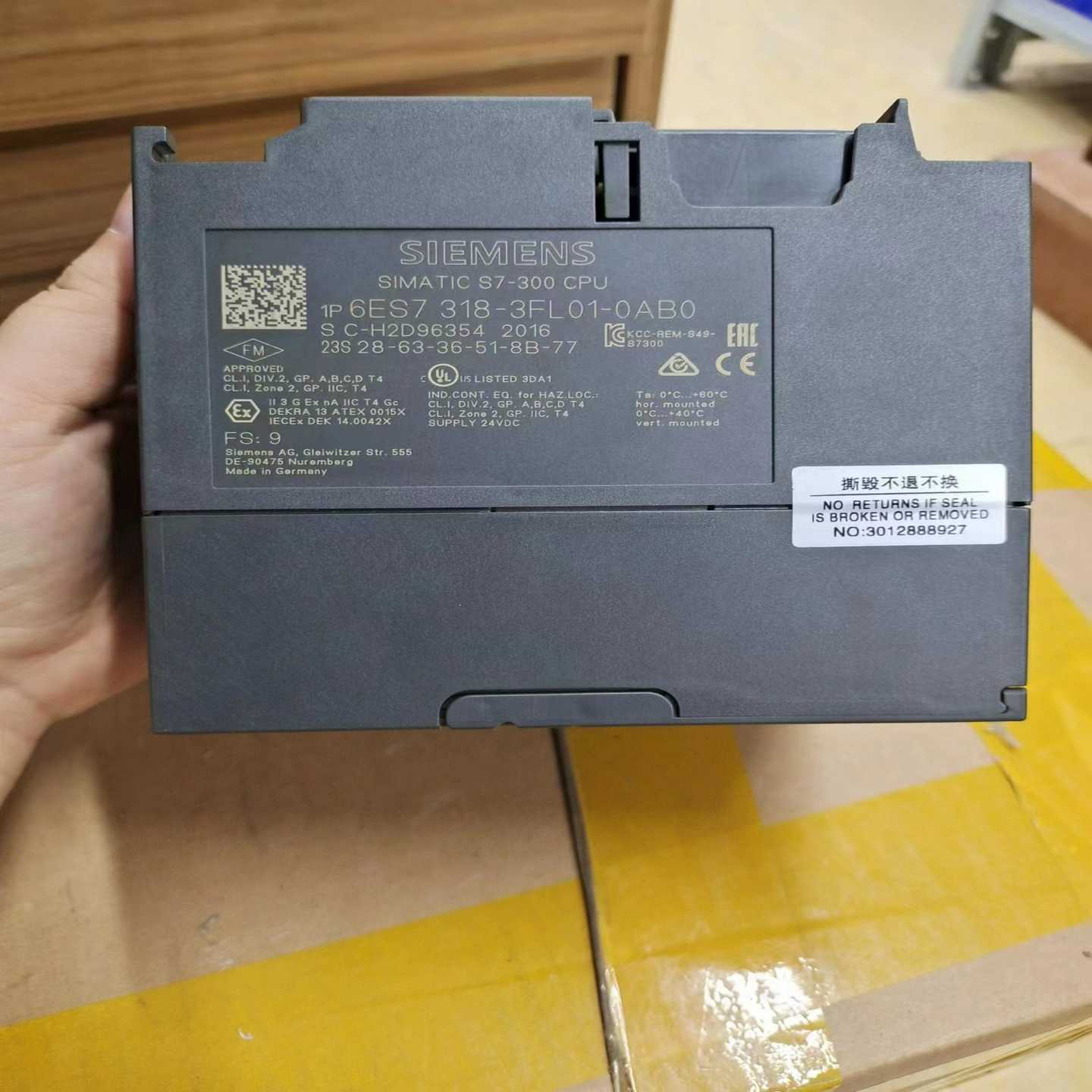 318-3FL01-0AB0配件齐全、有包装、【博航商行】