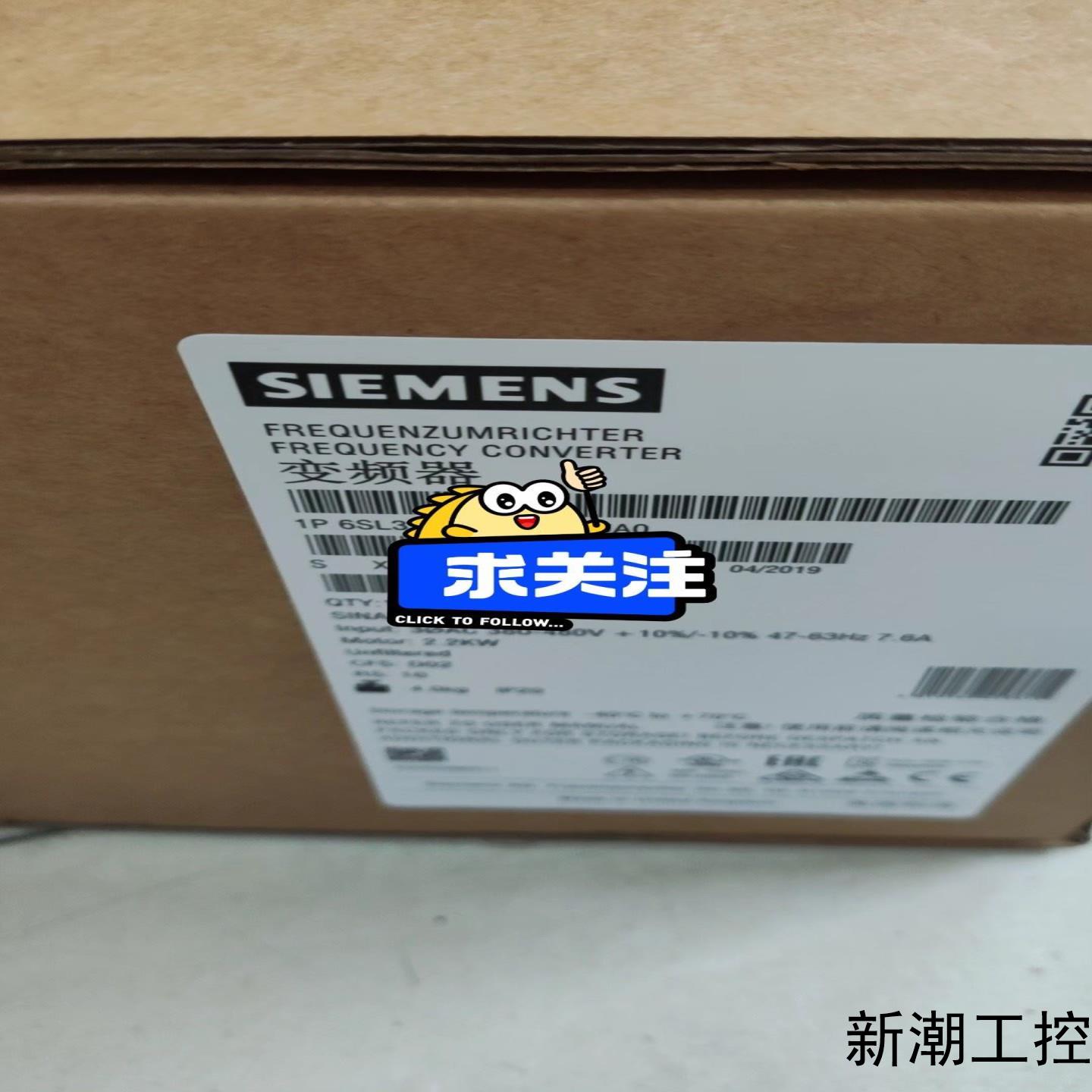 西门子G120变频器6SL3224-0BE22-2UA0 2议价商品