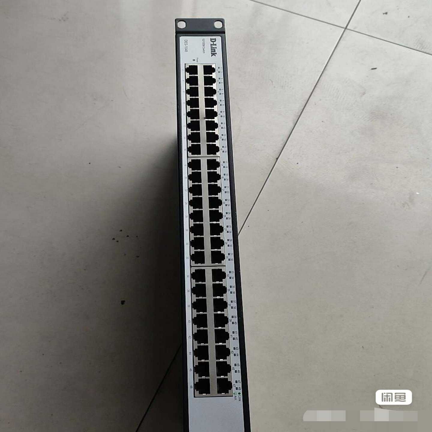 Dlink48口百兆交换机，型号是des1048--议价商品