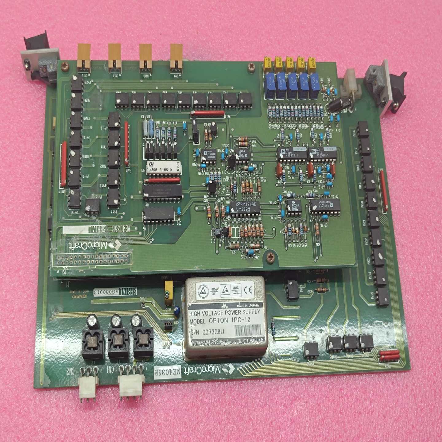 OPTON-1PC-12主板一块，成名色如图所示（零零电子）