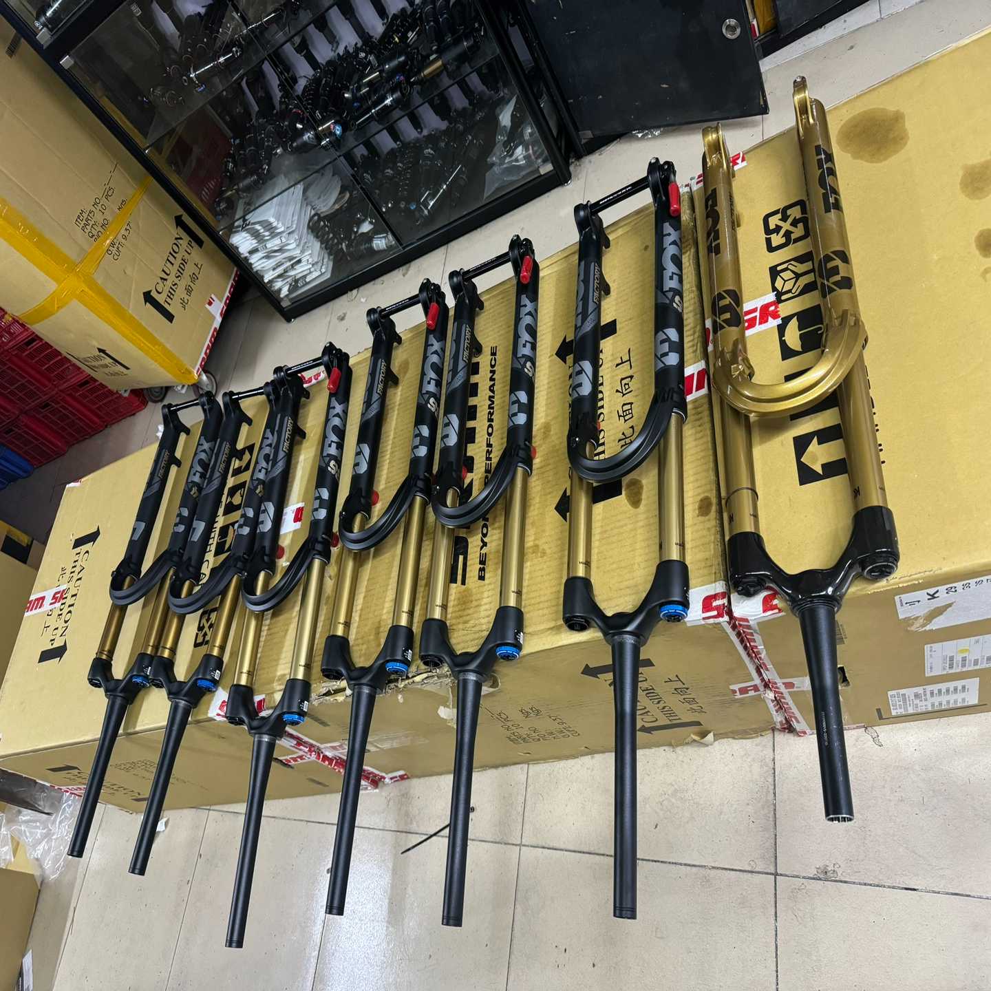 fox前叉改行程速联前叉改行程三拓前叉改行程修补件前叉气叉修--