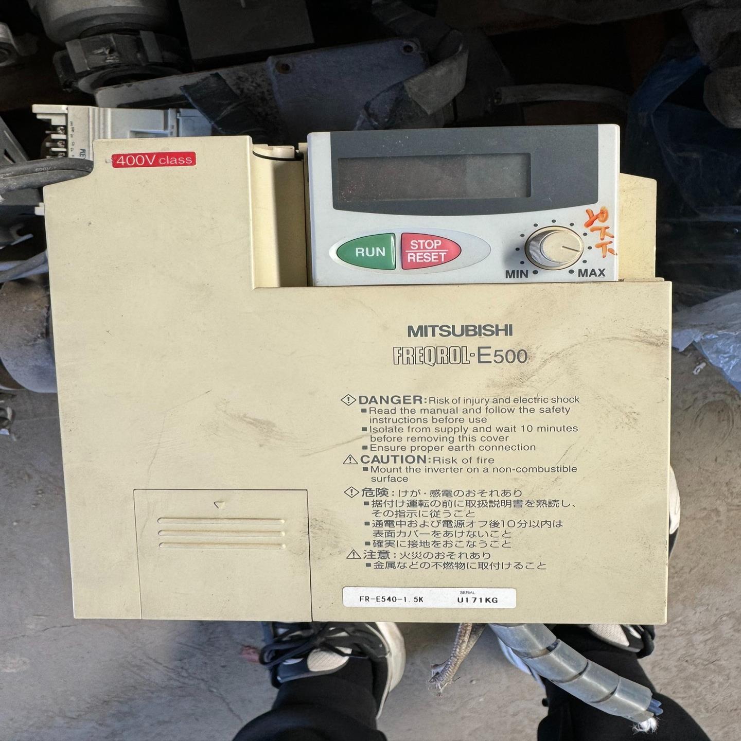 三菱变频器FR-E540-1.5K拆机一台，1.5kW，包好-询价客服