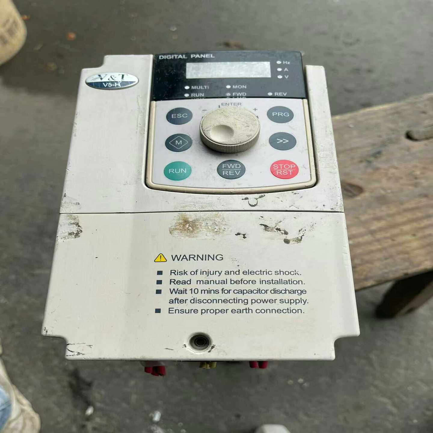 蓝海华腾V5-H-4T5.5L-D3/5.5KW/380V拆