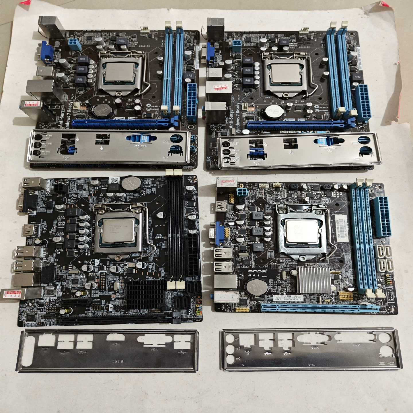 如如图H61主板+ⅰ3-2100Cpu+8g(4gx2条询价