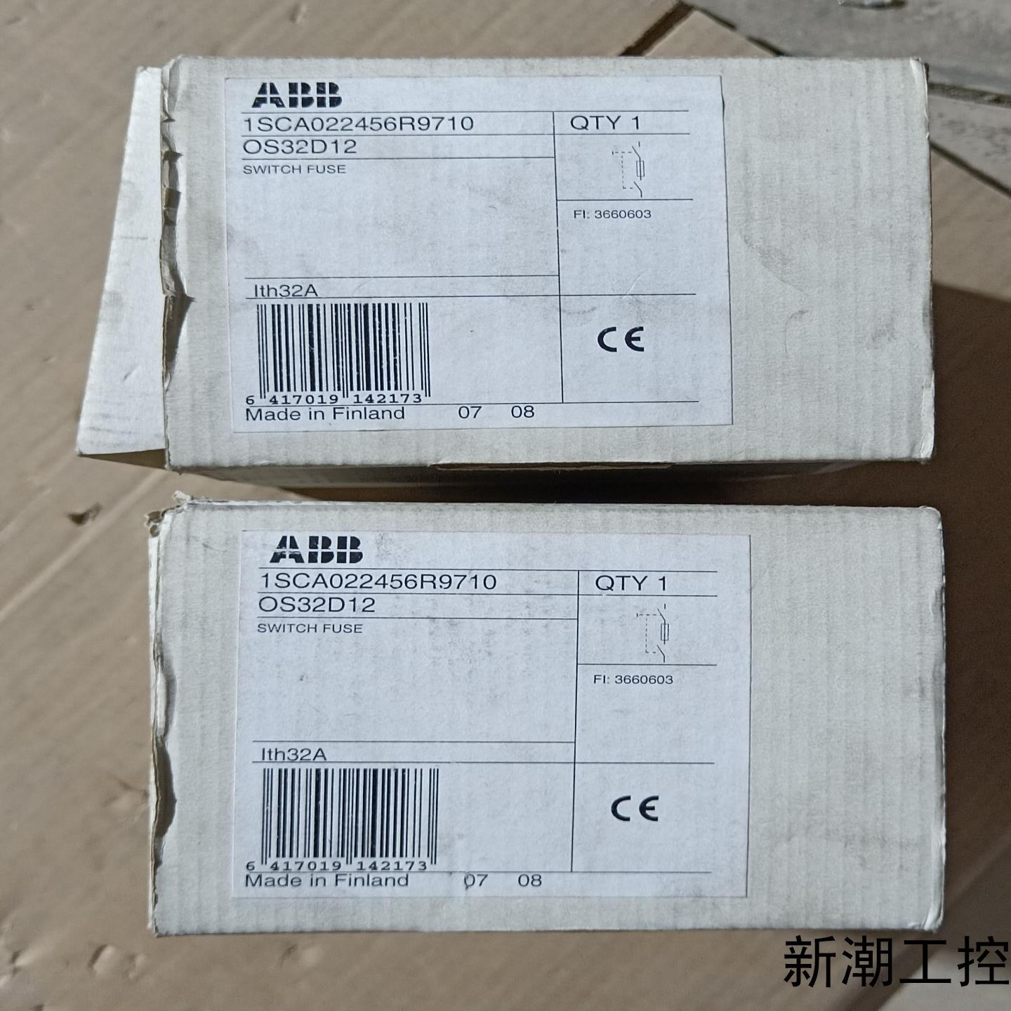 全新ABB隔离开关OS32D12两台现货议价商品
