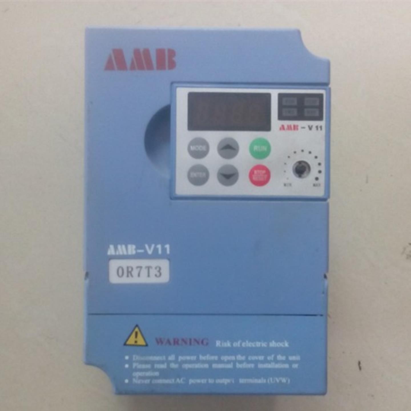 原装拆机AMB安邦信变频器 V11-R75T3 075KW 380V 功能包好 实图