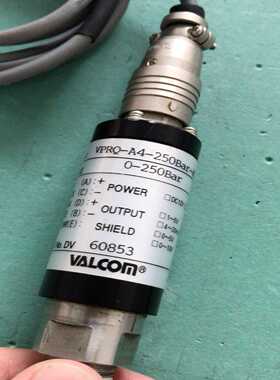 （霸霸电子）VALCOM沃康压力传感器 VPRQ-A4-250Bar-4